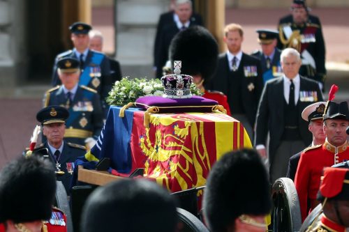 Cortejo fúnebre da Rainha Isabel II, Londres, 14/09/2022 (NUNO VEIGA/LUSA)